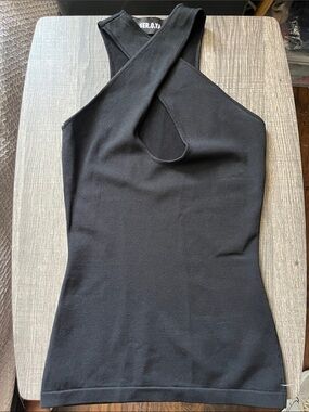 Black Seroya Knit Top